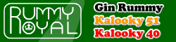 Play Online Rummy Games, Kalooki 51, Oklahoma Gin, Kalooki 40