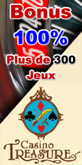 Casino Treasure Jeux de Casino en Ligne