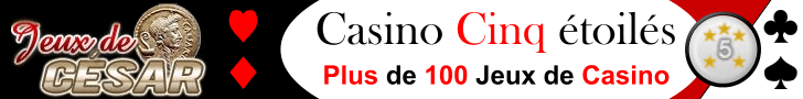Jeux de Cesar - Jeux de Casino en Ligne