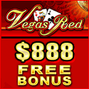 Casino Vegas Red Online Casino Bonus $/€/£ 888
